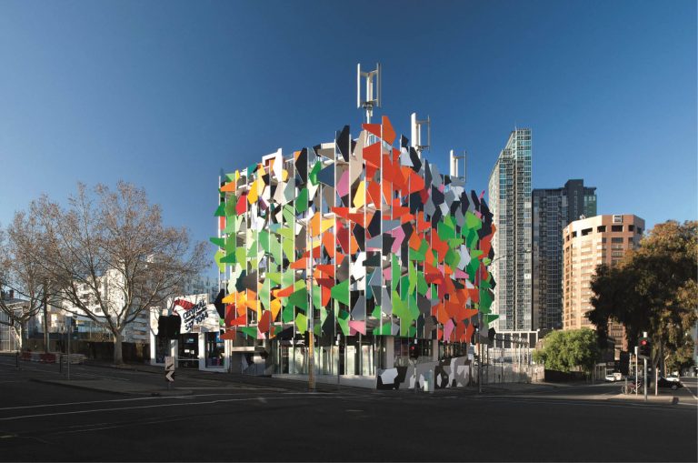 معماری سبز ساختمان پیکسل، ملبورن، استرالیا